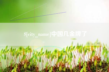 滁州中国几金牌了