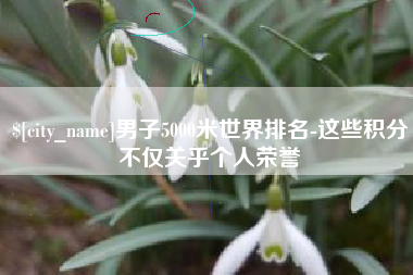 滁州男子5000米世界排名-这些积分不仅关乎个人荣誉