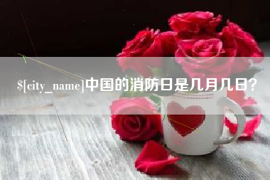 滁州中国的消防日是几月几日？