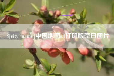 滁州中国地图a4打印版空白图片