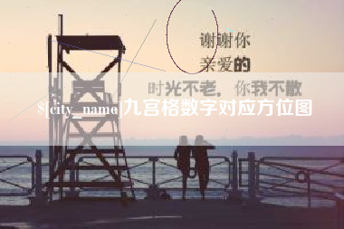 滁州九宫格数字对应方位图