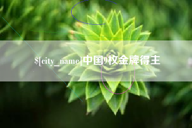 滁州中国9枚金牌得主