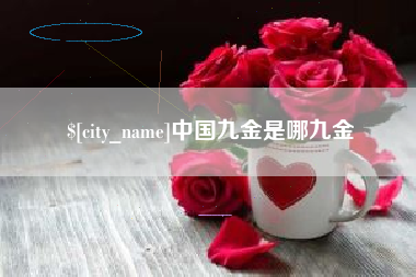 滁州中国九金是哪九金