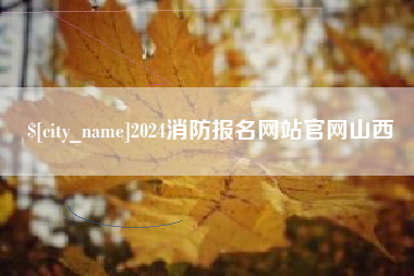 滁州2024消防报名网站官网山西