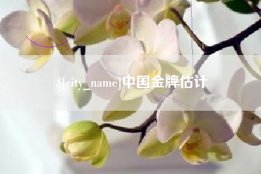 滁州中国金牌估计