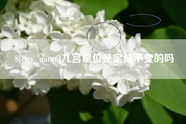 滁州九宫星位是定位不变的吗