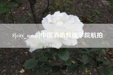 滁州中国消防救援学院航拍