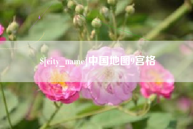 滁州中国地图9宫格