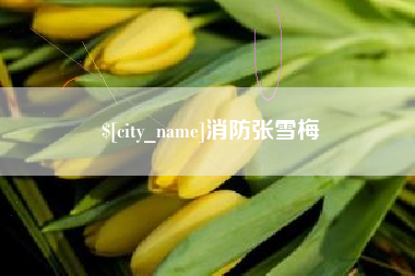 滁州消防张雪梅