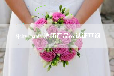滁州消防产品ccc认证查询